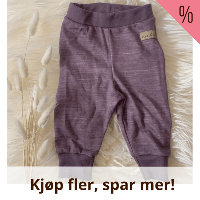 Hovedbilde Need It - Leggings i ull/bambus 