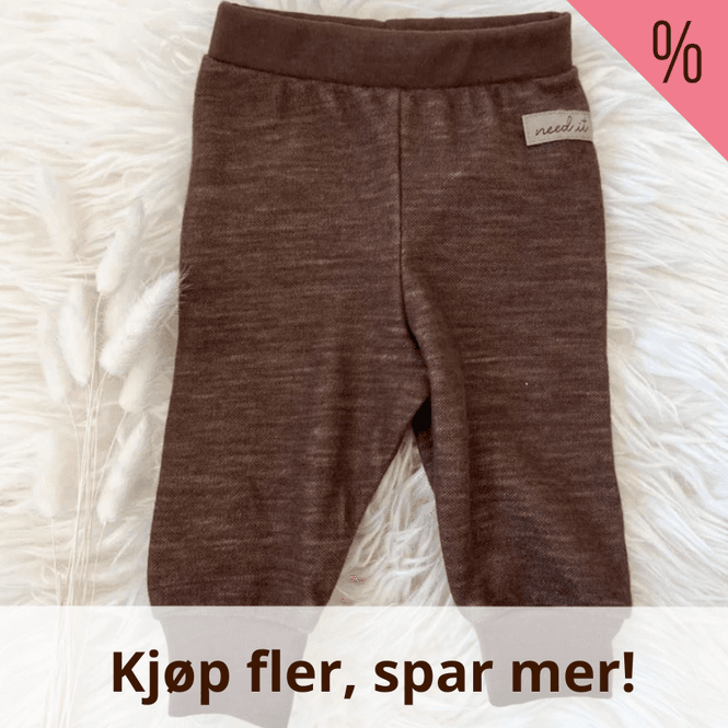 Hovedbilde Need It - Leggings i ull/bambus 