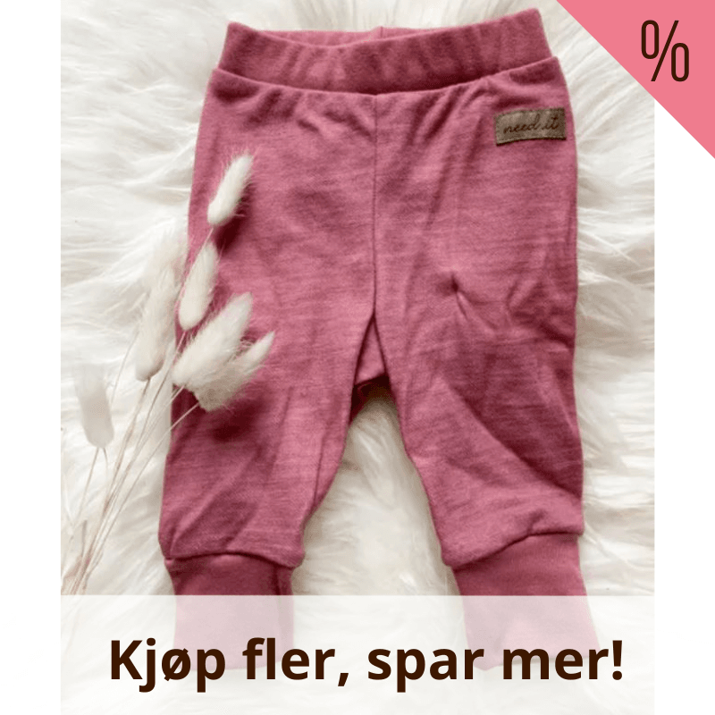 Need it - Leggings i ull/bambus 