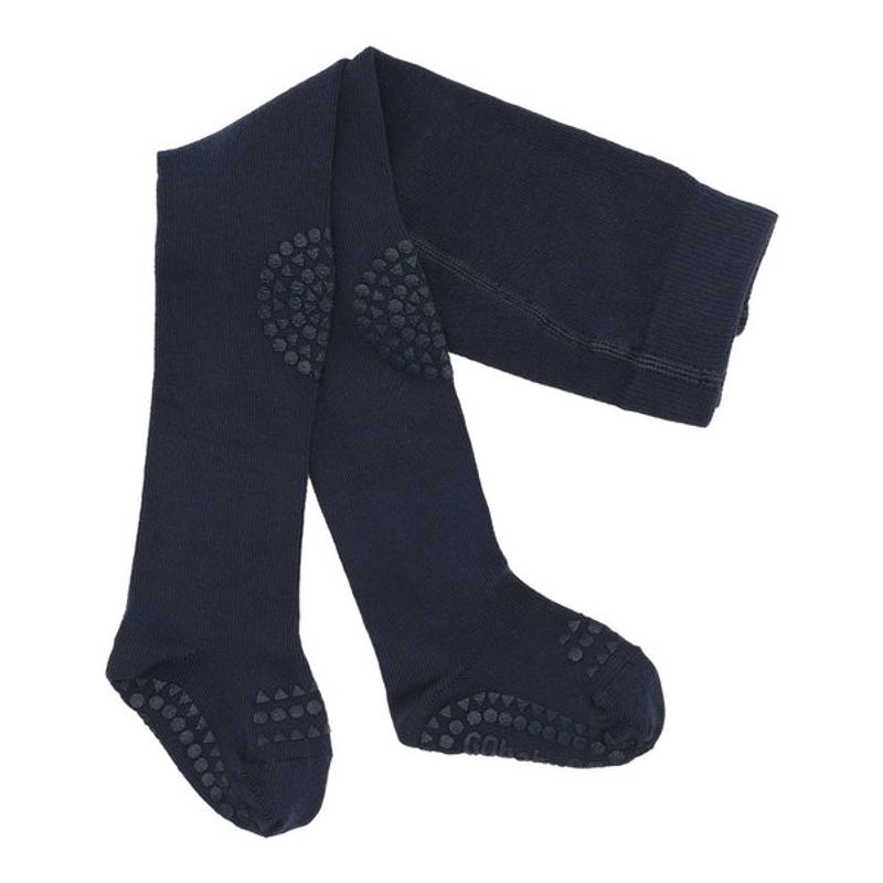 GoBabyGo - Krabbestrømpebukse i bomull Navy Blue