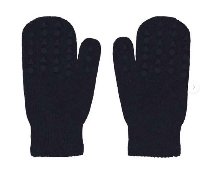 Antiskli votter i bomull Navy Blue