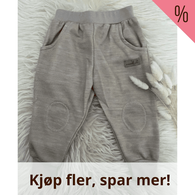 Hovedbilde Need it - Bukse i ull/bambus 