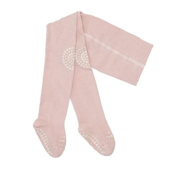 Hovedbilde Go Baby Go - Krabbestrømpebukse i bambus Soft pink