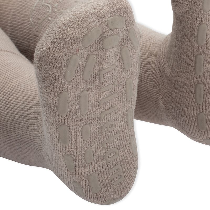 Lillelam - Strømpebukse antiskli i ull Beige