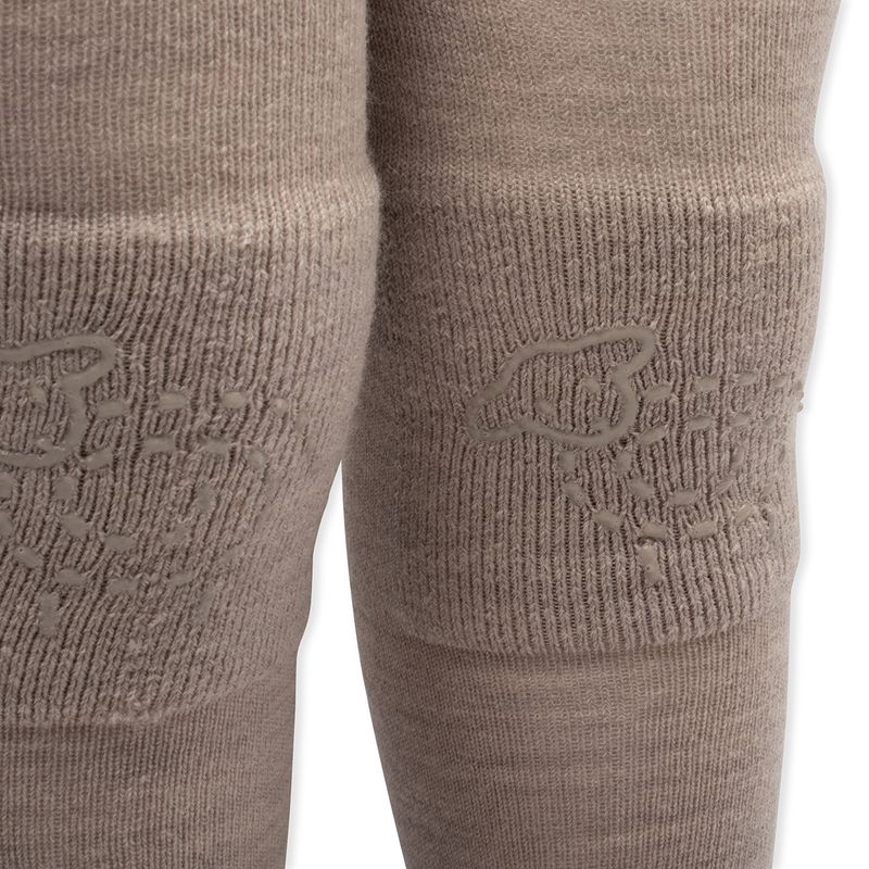 Lillelam - Strømpebukse antiskli i ull Beige